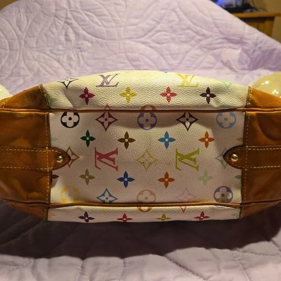 Collectors DREAM. Rare Authentic LV x Takashi Murakami Multicolor Greta - Picture 6 of 6